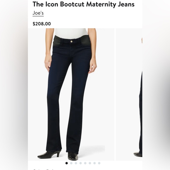 Joe’s The Icon Maternity Bootcut Jeans - Picture 2 of 6